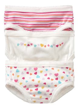 BabyGap: Heart underwear (3-pack) - plaster