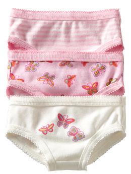 BabyGap: Butterfly underwear (3-pack) - pink