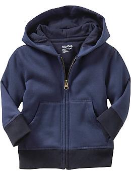 BabyGap: Classic zip-up hoodie - blue galaxy