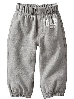 BabyGap: Arch logo knit pants - gray