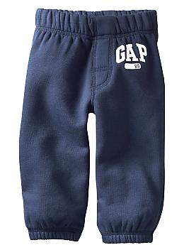 BabyGap: Arch logo knit pants - blue galaxy