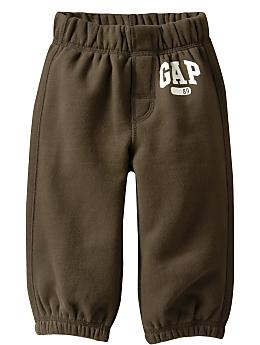BabyGap: Arch logo knit pants - brown
