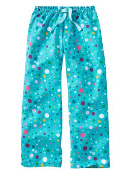 GapKids: Dotted pajama pants - scuba blue