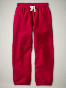 GapKids: Fleece pants - russian red