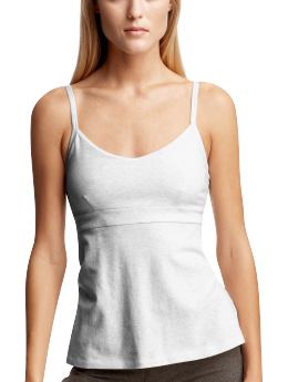 Women: Sporty cami - pale heather gray