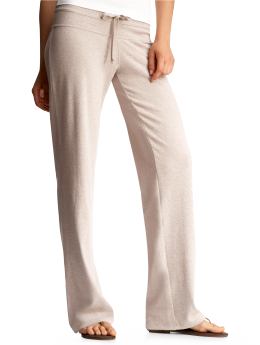 Women: Cozy drawstring pants - heather river bed