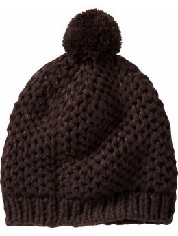 GapKids: Pom-pom beanie - classic brown