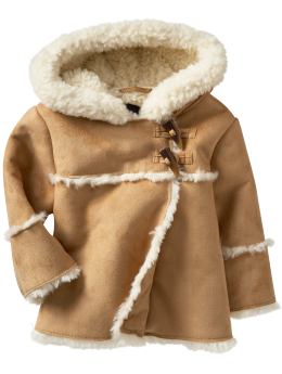 Faux-shearling jacket