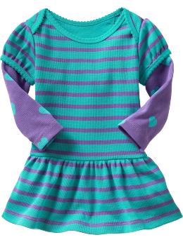 2-in-1 Waffle-Knit Dress