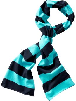 GapKids: Printed scarf - scuba blue