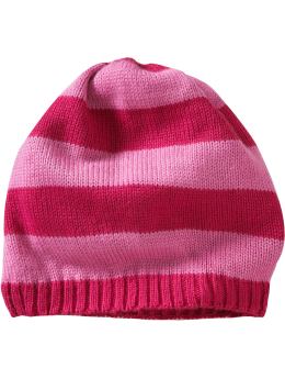 GapKids: Printed knit hat - bright ruby