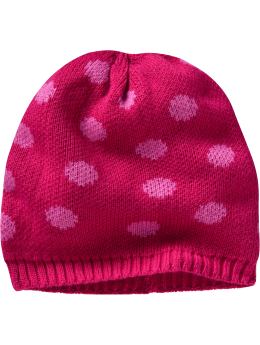 GapKids: Printed knit hat - light english rose