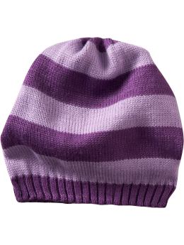 GapKids: Printed knit hat - pale orchid