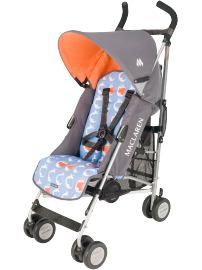Maclaren apple-print Quest stroller
