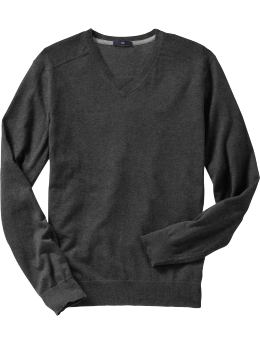 Cotton v-neck sweater