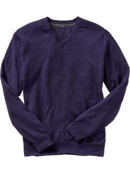 Cotton v-neck sweater