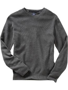 Cotton crewneck sweater
