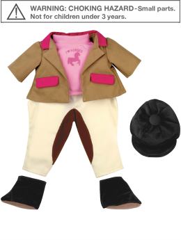 North American Bear Co. Equestrian doll outfit
