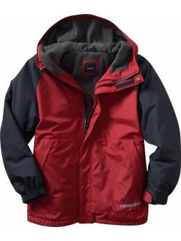 Colorblock jacket
