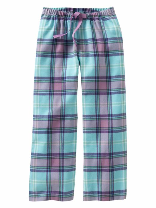 Gap Purple Plaid Pajama Pants