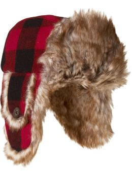 Women's Clothing: Women's Clothing: Buffalo plaid trapper hat: Women Shop the TV Spots | Gap :  cold weather plaid winter lined