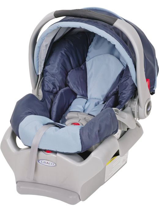 Gap Blue Graco Snugride 32 Infant Car Seat