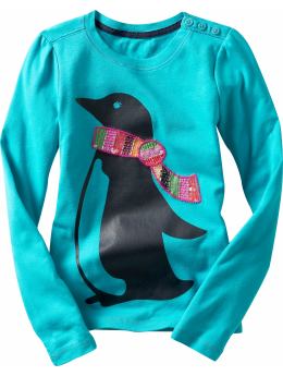 Women: Girl graphic T - new bright sea