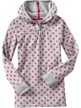 GapKids: Starry waffle knit tunic - gray
