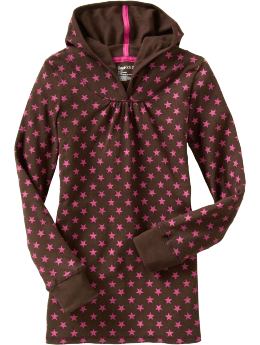 GapKids: Starry waffle knit tunic - milk chocolate