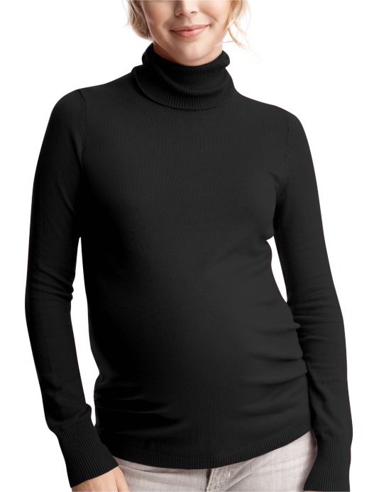 Maternity Clothing: Classic turtleneck sweater: Sweaters | Gap