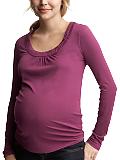 Pleated-trim top