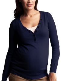 Henley sweater