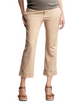 Demi panel cropped pants