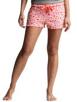 Ruffle-trimmed shorts