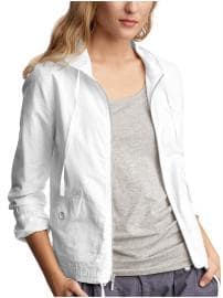 Lightweight linen blend jacket