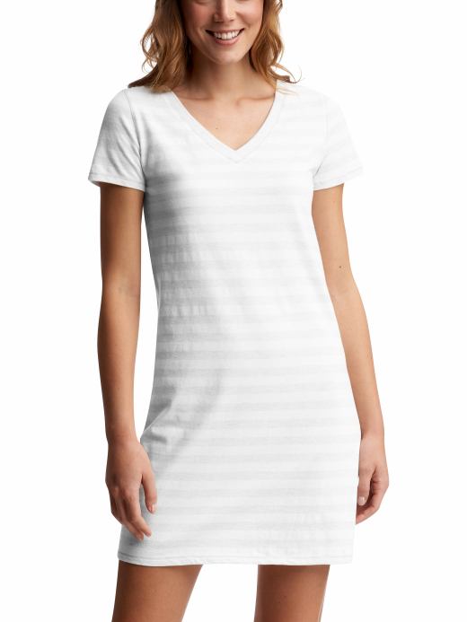Gap Rugby-striped V-neck gown