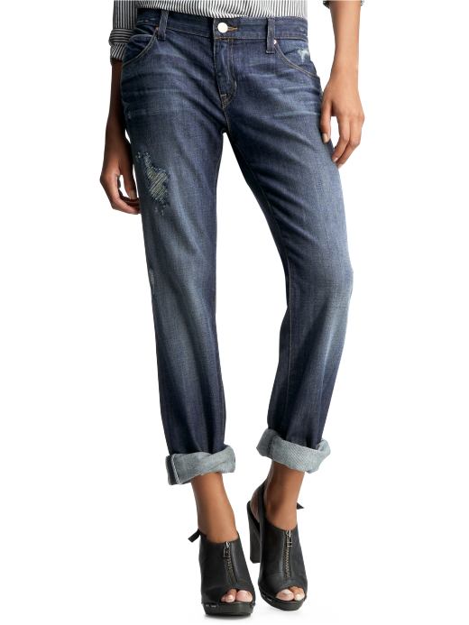 Gap Vintage-Destructed Boyfriend Jeans