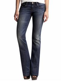 Sexy boot distressed jeans (medium wash)