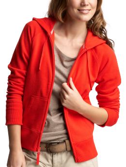 The cozy fleece hoodie