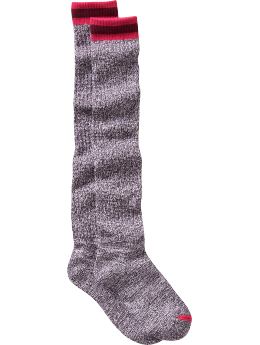 \#6 Women's Clothing: Women's Clothing: Marled knee-high socks: In for the Night 24-7 Cozy Chic | Gap