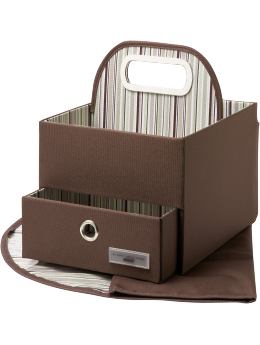 BabyGap Home: JJ Cole diaper caddy - chocolate