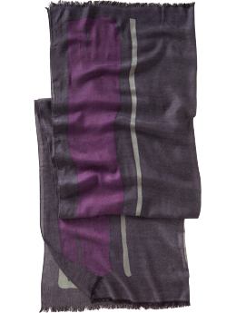 Women: Striped scarf - new vineyard