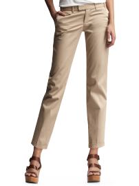 Slim cropped pant