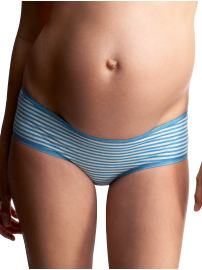Stretch cotton hipster (striped)