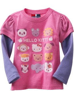 BabyGap: Junk Food 2-in-1 Hello Kitty graphic T - hello kitty friends