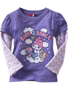 BabyGap: Junk Food 2-in-1 Hello Kitty graphic T - born to dance