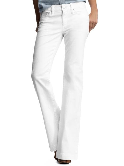 Gap Long & lean 37 inseam jeans (white wash)