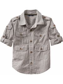 Roll-up cargo shirt