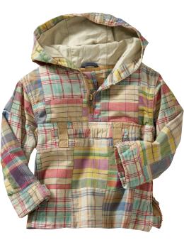 Patchwork anorak