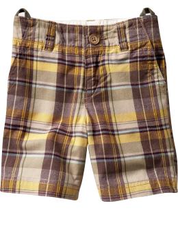 Plaid shorts